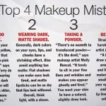 Top 4 Erros de maquiagem