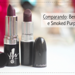 Comparando: Smoked Purple MAC e Berinjela Yes Cosmetics